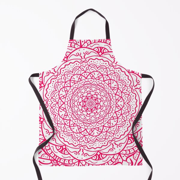 Item preview, Red Vibrant Mandala designed and sold by Carbonbubble.