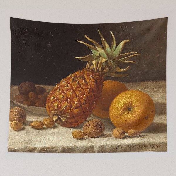 Item preview, A Still life with Pineapple Oranges and Nuts,  by John F. Francis designed and sold by Irina Polyanskaya.