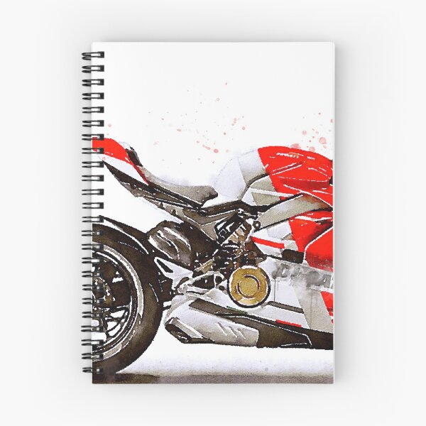 Item preview, Watercolor Sport Motorcycle Panigale V4S - original watercolor by Vart. designed and sold by vartstudio.