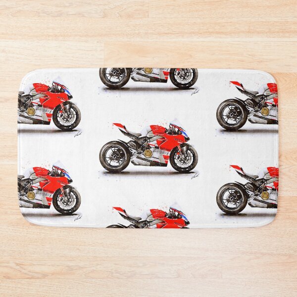 Item preview, Watercolor Sport Motorcycle Panigale V4S - original watercolor by Vart. designed and sold by vartstudio.