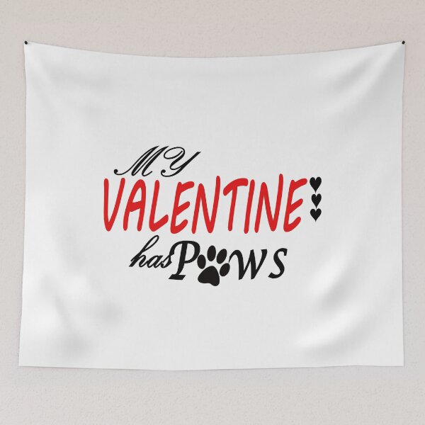 Item preview, My Valentine Has Paws Shirt | Pet Lover Valentines Day Shirt, My Dog Is My Valentine, My Cat Is My Valentine, Dog Mom Shirt, Cat Mom Shirt  designed and sold by Anoirshop ⭐⭐⭐⭐⭐.
