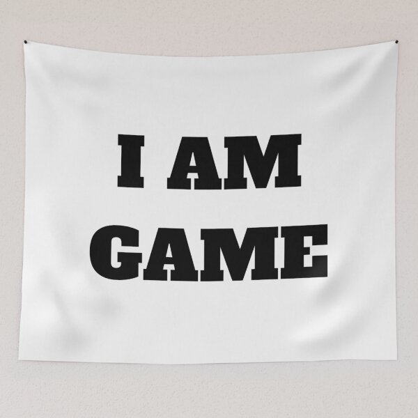 Item preview, I AM GAME designed and sold by iamxxx.