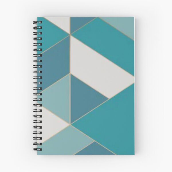 Item preview, Blue Urban Structured Modern Geometric Pattern designed and sold by WearWolfDesigns.