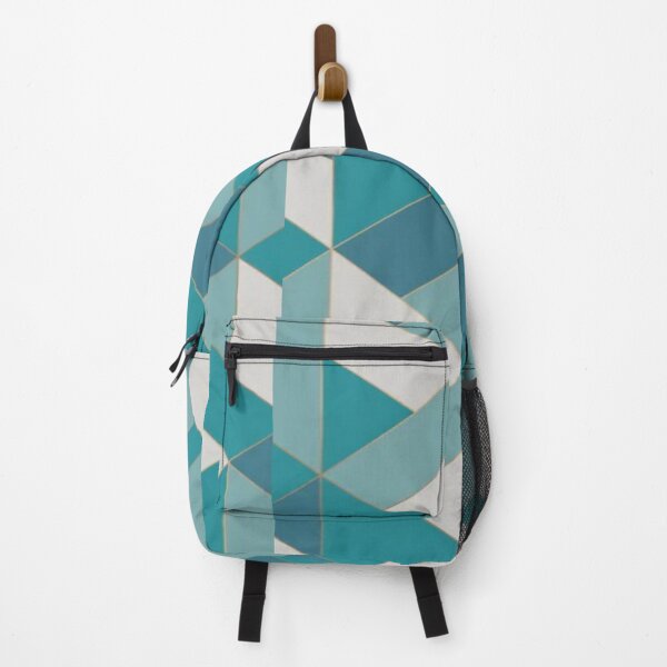 Item preview, Blue Urban Structured Modern Geometric Pattern designed and sold by WearWolfDesigns.