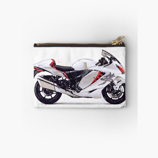 Item preview, Watercolor Sport Motorcycle GSX 1300R - original artwork by Vart. designed and sold by vartstudio.