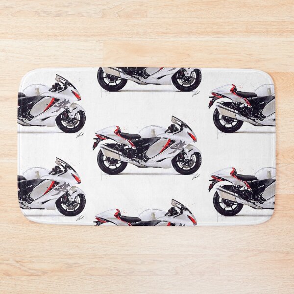 Item preview, Watercolor Sport Motorcycle GSX 1300R - original artwork by Vart. designed and sold by vartstudio.
