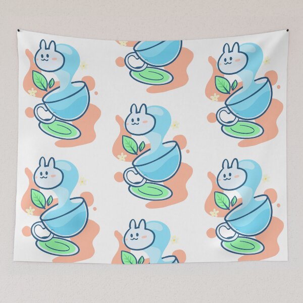 Item preview, Bunny Tea designed and sold by Kitsune-Drawing.