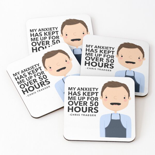 Item preview, Parks and Rec Chris Traeger Anxiety  designed and sold by cutermelon.