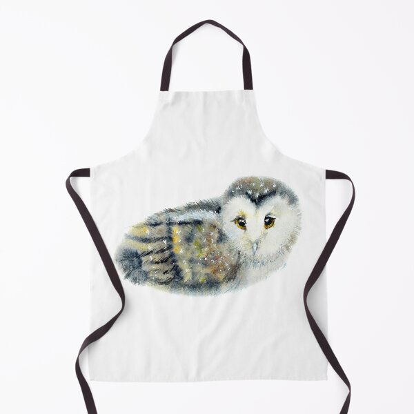 Item preview, owl-watercolor portrait animals designed and sold by Hartics.