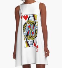 Queen of hearts playing card A-Line Dress