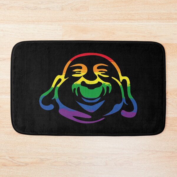 Item preview, My rainbow buddha painting designed and sold by Blondiabshop.