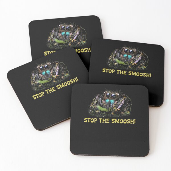 Item preview, Stop The Smoosh Cute Jumping Spider designed and sold by Zurickdesigns.