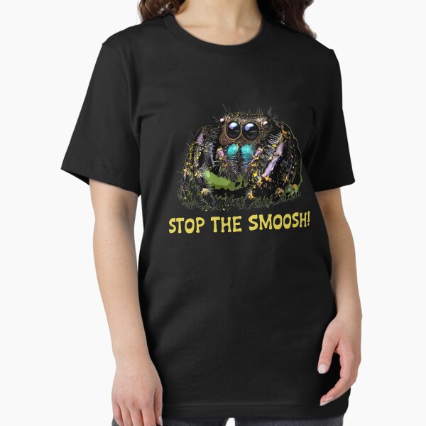 Item preview, Stop The Smoosh Cute Jumping Spider designed and sold by Zurickdesigns.