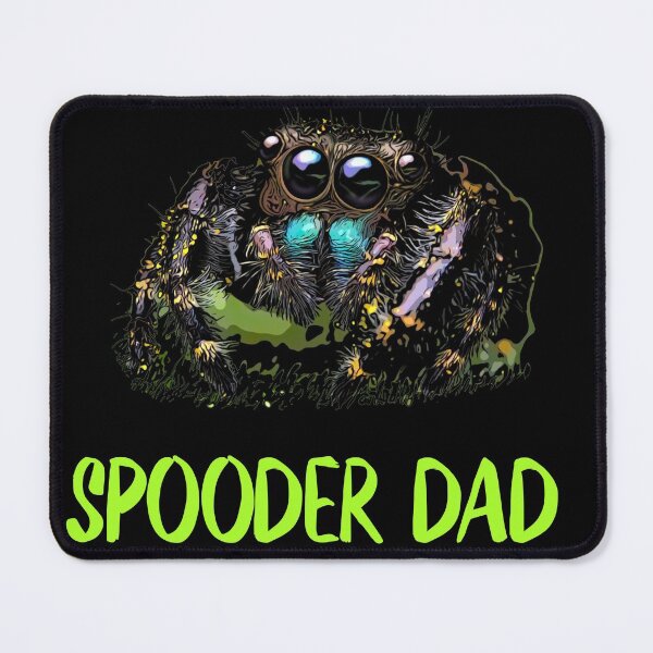 Item preview, Spooder Dad Cute Jumping Spider designed and sold by Zurickdesigns.