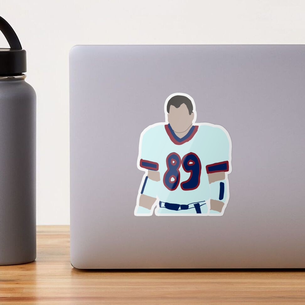 Steve Tasker buffalo bills  Sticker for Sale by mkwirfs1994