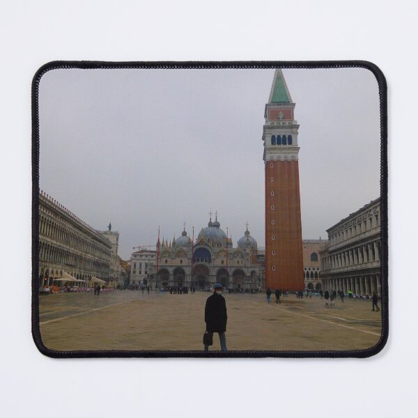 Item preview, Lone man in Saint Mark's Square designed and sold by Matt Niichel.