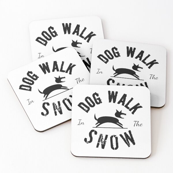 Item preview, Dog Walk In The Snow  designed and sold by Designeking.