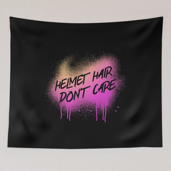 Item preview, Funny Motorcycle Owner T-Shirt, Helmet Hair Don't Care Graphic designed and sold by GO SHIRT-TEE.