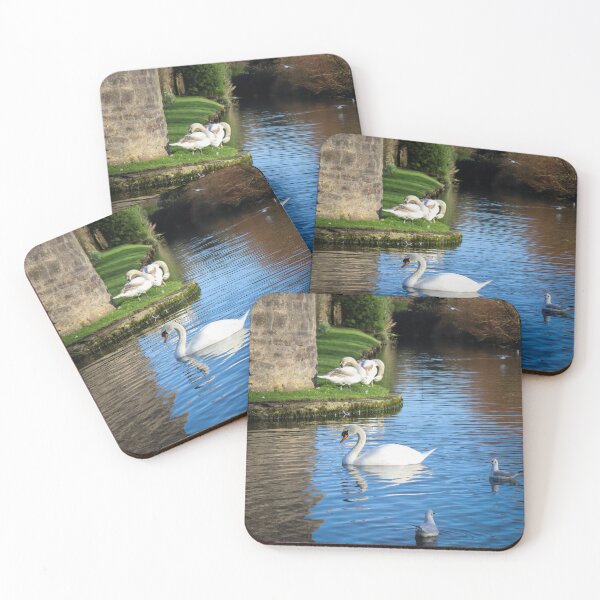 Item preview, Swans on the moat designed and sold by StaLiVa.