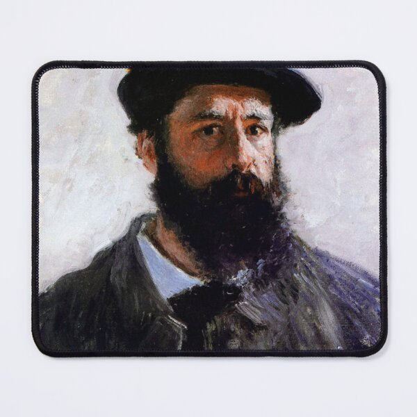 Item preview, Self-Portrait with a Beret - Claude Monet (1886) designed and sold by GLZAS88.
