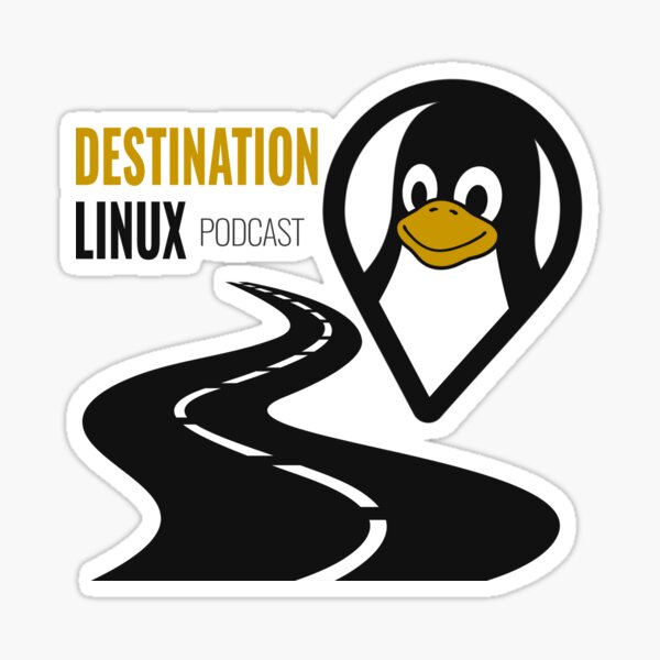Destination Linux Podcast Sticker