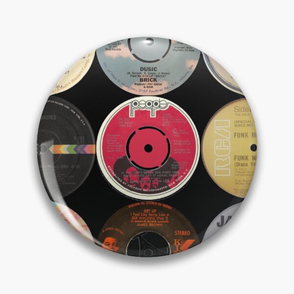 Item preview, Classic Funk vinyl record labels designed and sold by Darren Moon.