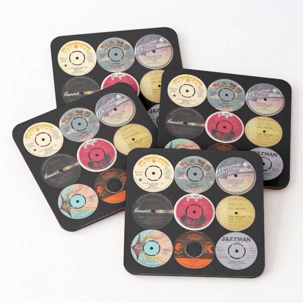 Item preview, Classic Funk vinyl record labels designed and sold by Darren Moon.