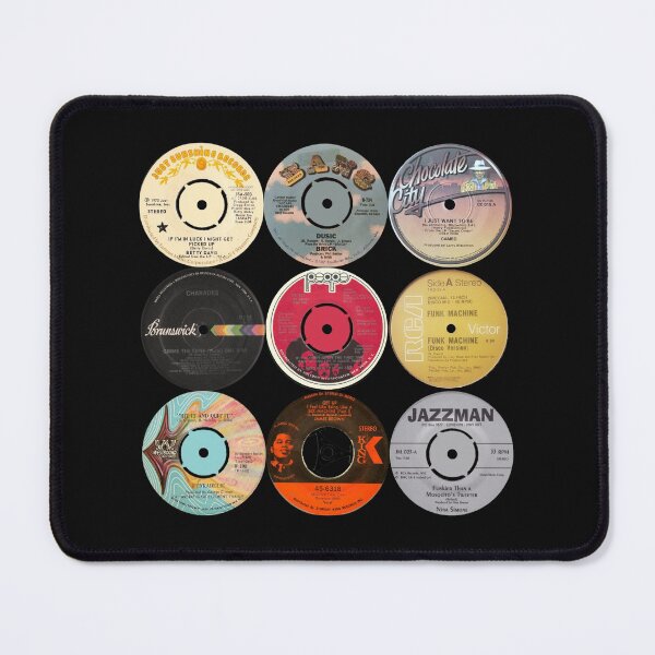 Item preview, Classic Funk vinyl record labels designed and sold by Darren Moon.