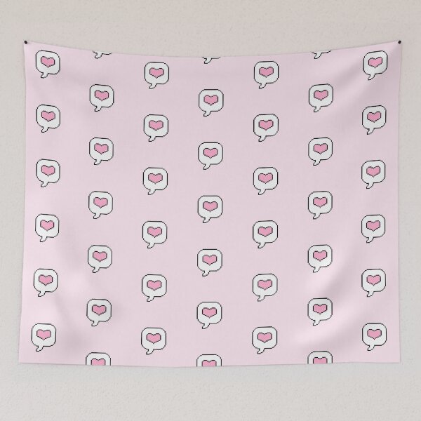 Item preview, Pixel Art Heart Speech Bubble designed and sold by Valentine145.