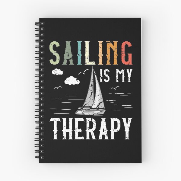 Item preview, Sailing is my Therapy - Funny Sailing designed and sold by Shirt-Kaiser.