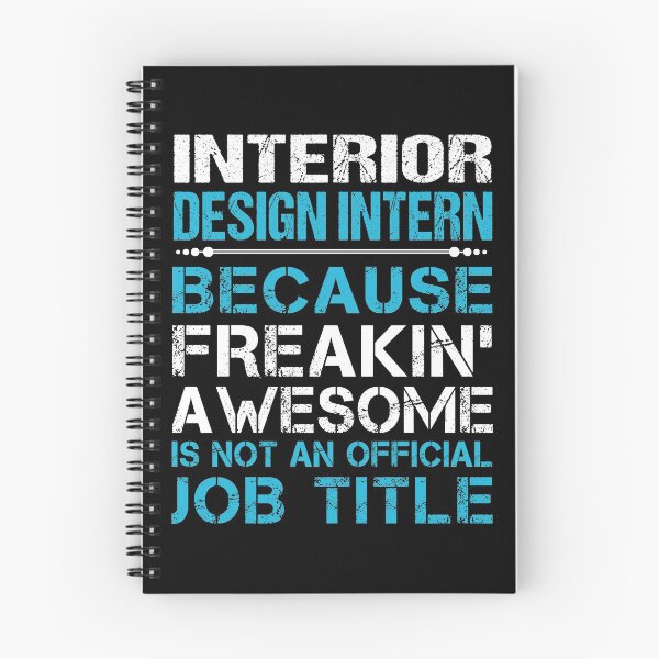 Item preview, Interior Design Intern T Shirt - Freaking Awesome Job Gift Item Tee designed and sold by oetate4774.