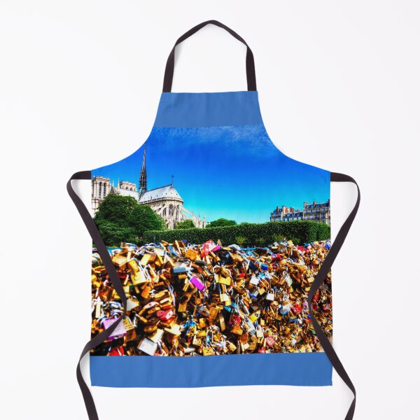 Item preview, Notre Dame Cathedral Love Locks Bridge Paris designed and sold by Paul Thompson Photography.