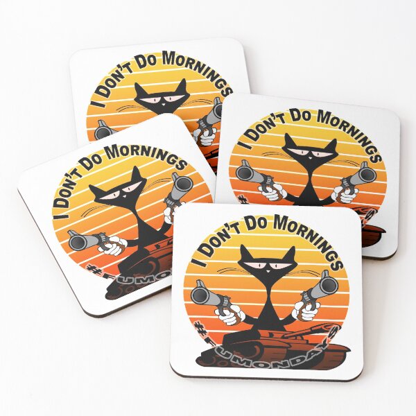 Item preview, I Don't Do Mornings designed and sold by A-T-H.
