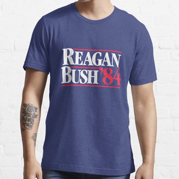 Cartel de campaña 1984 de Reagan Bush 1984 Camiseta esencial