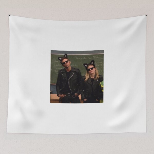 Item preview, Jeff and Britta- Cool Cats designed and sold by NicheGarbage.
