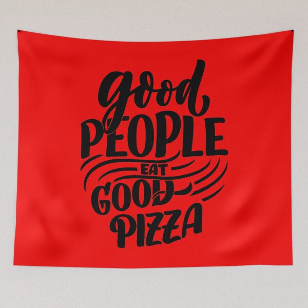 Item preview, GOOD PEOPLE EAT GOOD PIZZA designed and sold by SighFly52.