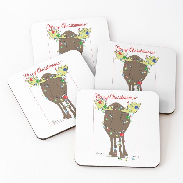 Item preview, Moose Art Holiday Themed designed and sold by MB Cunningham.
