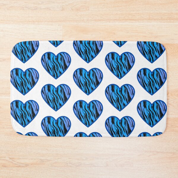 Item preview, Blue Animal Print Heart designed and sold by OByD.