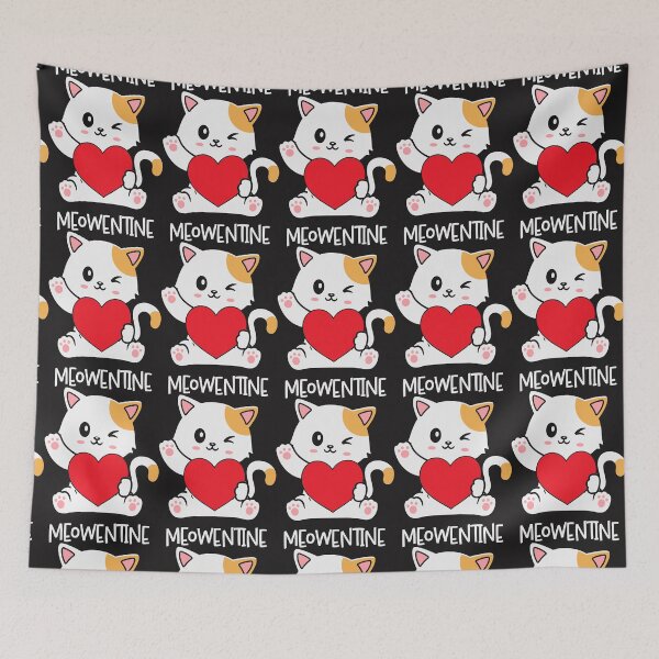 Item preview, VALENTINE CAT MEOWENTINE designed and sold by GamaArtDesign.