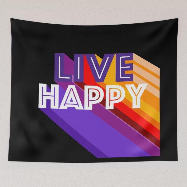 Item preview, Live Happy designed and sold by iconymous.