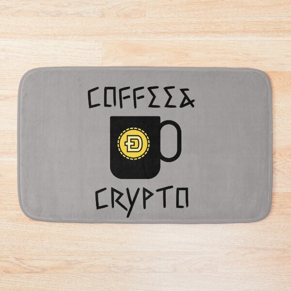 Item preview, I love coffee and crypto designed and sold by BronikowskiART.