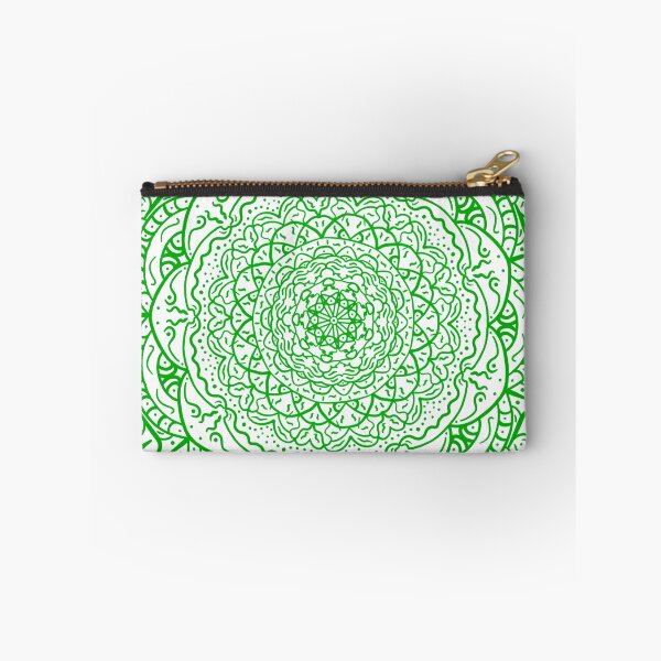 Item preview, Green Vibrant Mandala designed and sold by Carbonbubble.