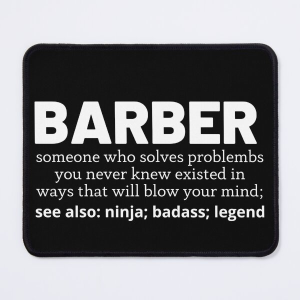 Item preview, barber designed and sold by T-shirtgallery.