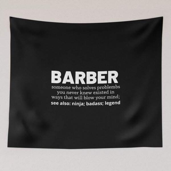 Item preview, barber designed and sold by T-shirtgallery.