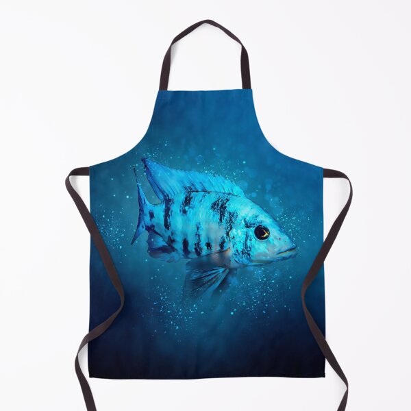 Item preview, Blue Peacock Cichlid designed and sold by GFishy.