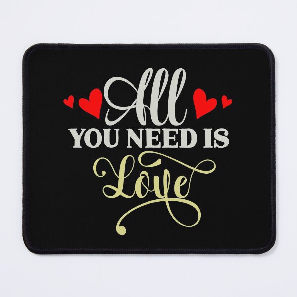 Item preview, All You Need Is Love - Valentine Quotes designed and sold by Delandor.