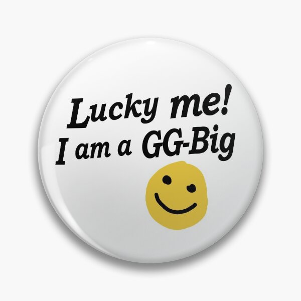 Item preview, Lucky Me! I am a GGBig, Little big reveal college sorority bid day  designed and sold by bigraydesigns.