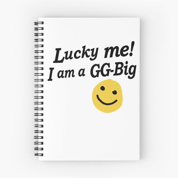 Item preview, Lucky Me! I am a GGBig, Little big reveal college sorority bid day  designed and sold by bigraydesigns.