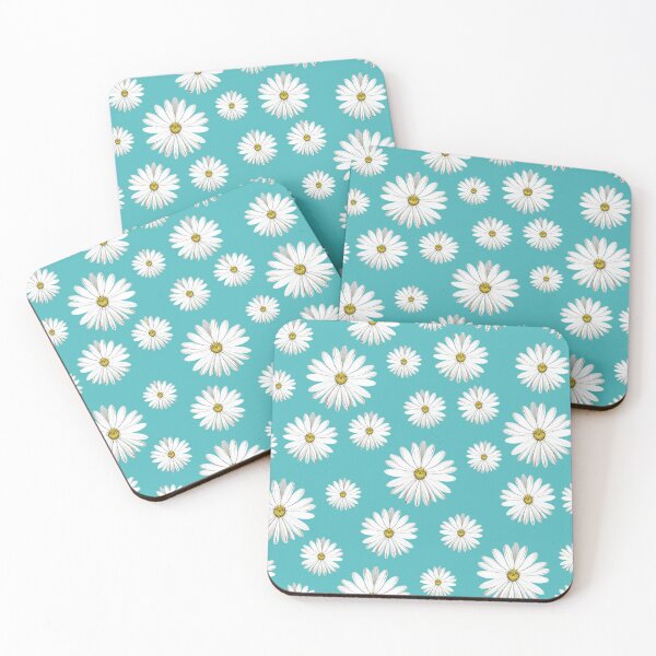 Item preview, Marguerite pattern, beautiful spring fashion, best flower pattern shirts designed and sold by Kirei-Lily.