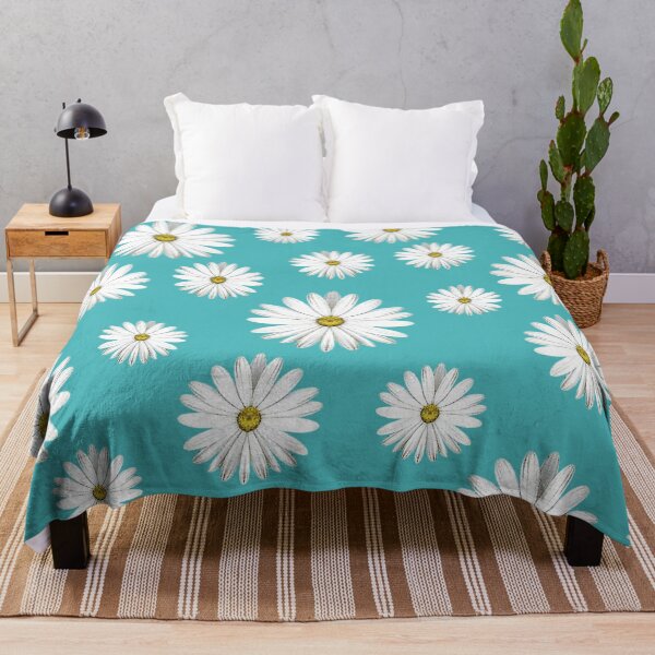 Item preview, Marguerite pattern, beautiful spring fashion, best flower pattern shirts designed and sold by Kirei-Lily.
